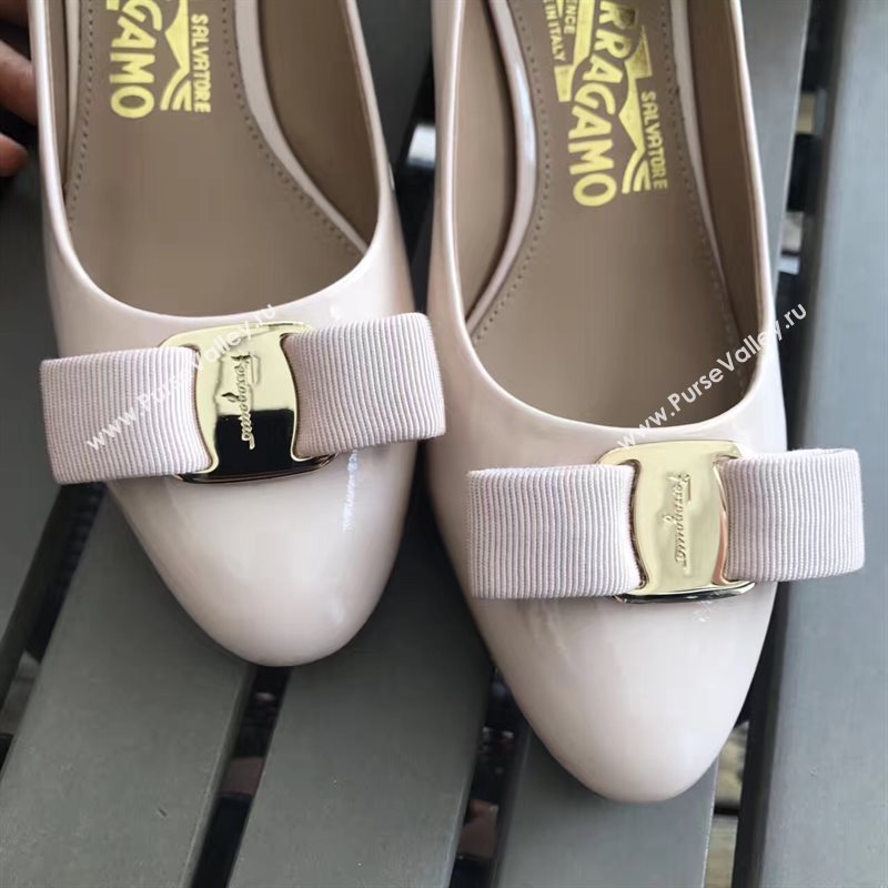 Ferragamo 6cm heels nude sandals shoes 4305