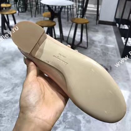 Ferragamo 4cm heels nude sandals shoes 4311