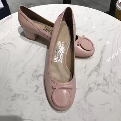 Ferragamo 4cm heels nude sandals shoes 4315