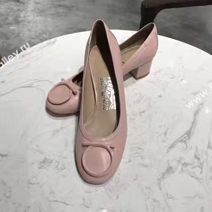 Ferragamo 4cm heels nude sandals shoes 4315