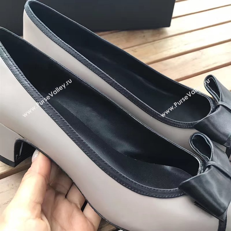 Chanel 4.5cm heels gray sandals Shoes 4317