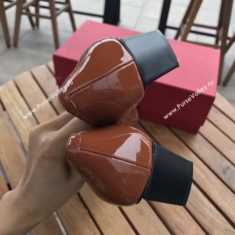 Roger Vivier RV 4.5cm heels tan sandals shoes 4321