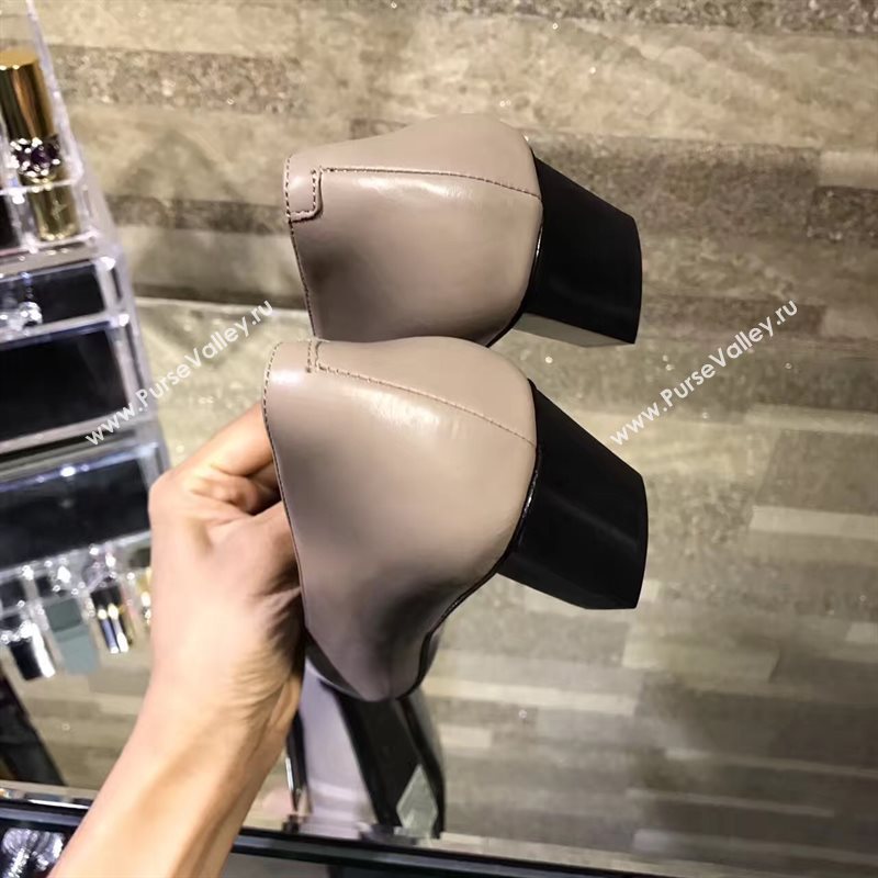 Roger Vivier RV 4.5cm heels cream sandals shoes 4325