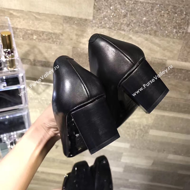 Roger Vivier RV 4.5cm heels black sandals shoes 4326