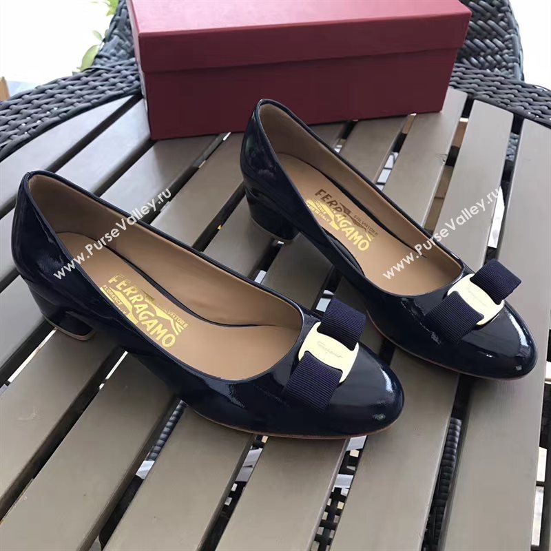 Ferragamo 3.5cm heels paint sandals shoes 4333