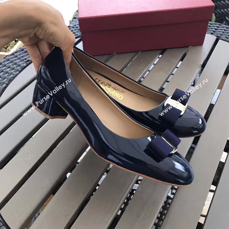 Ferragamo 3.5cm heels paint sandals shoes 4333