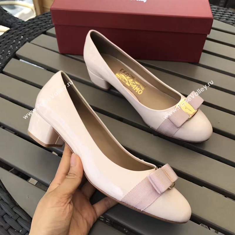 Ferragamo 3.5cm heels paint sandals shoes 4333