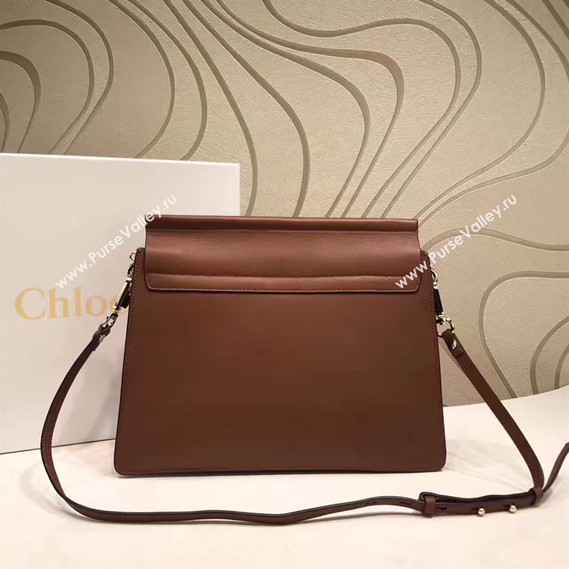 Chloe large faye shoulder coffee tote bag 4440