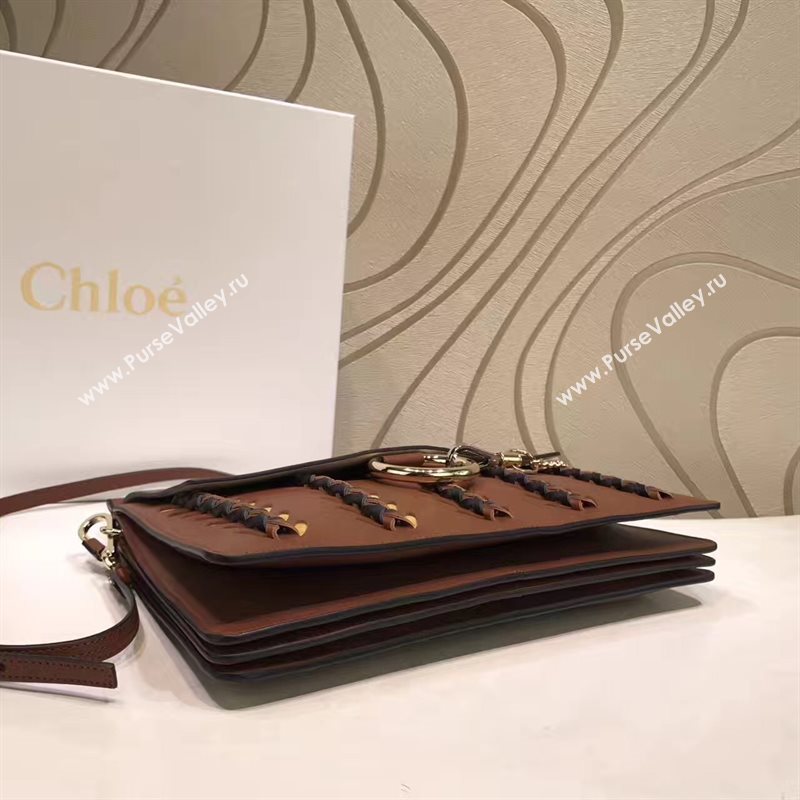 Chloe large faye shoulder coffee tote bag 4440