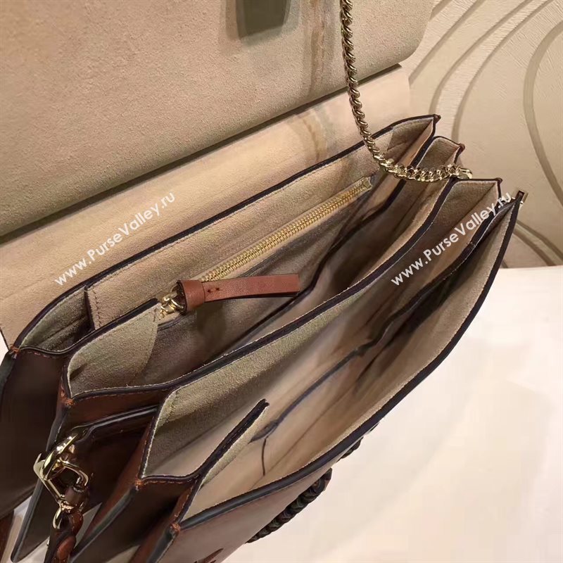 Chloe large faye shoulder coffee tote bag 4440