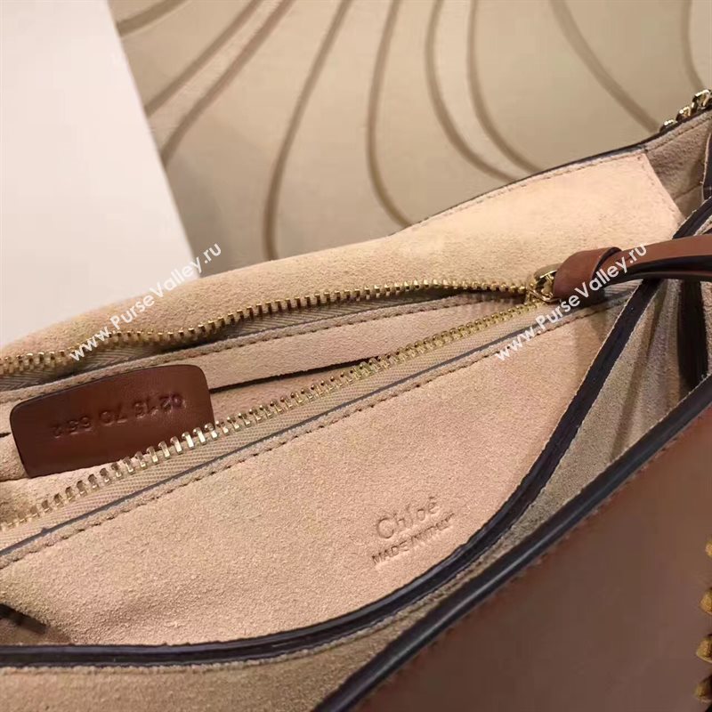 Chloe large faye shoulder coffee tote bag 4440