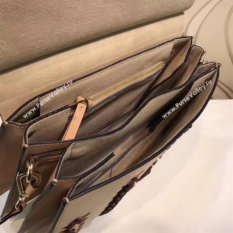 Chloe large faye shoulder nude tote bag 4441