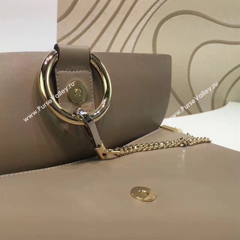 Chloe large gray faye tote shoulder bag 4442