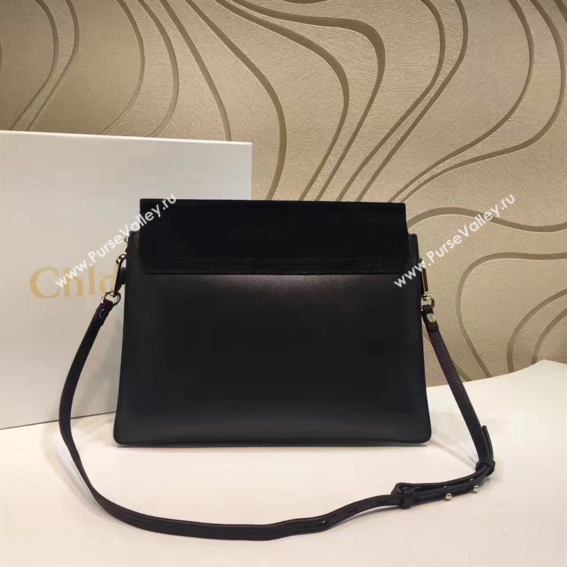 Chloe large black faye tote shoulder bag 4443