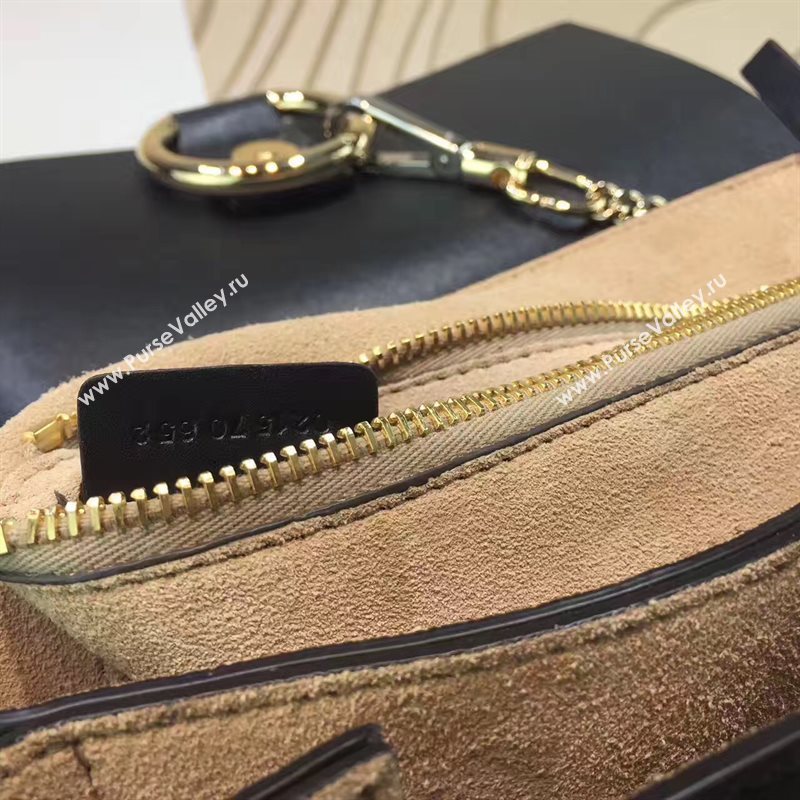 Chloe large black faye tote shoulder bag 4443