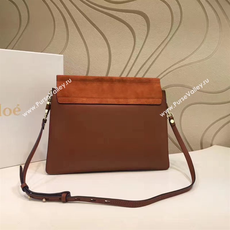 Chloe large coffee faye tote shoulder bag 4444