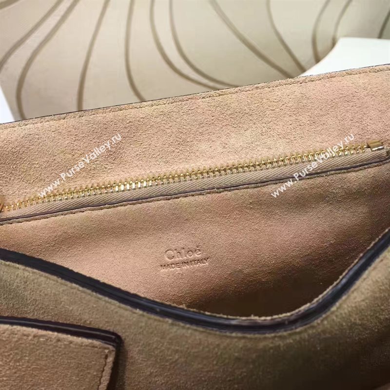 Chloe large coffee faye tote shoulder bag 4444