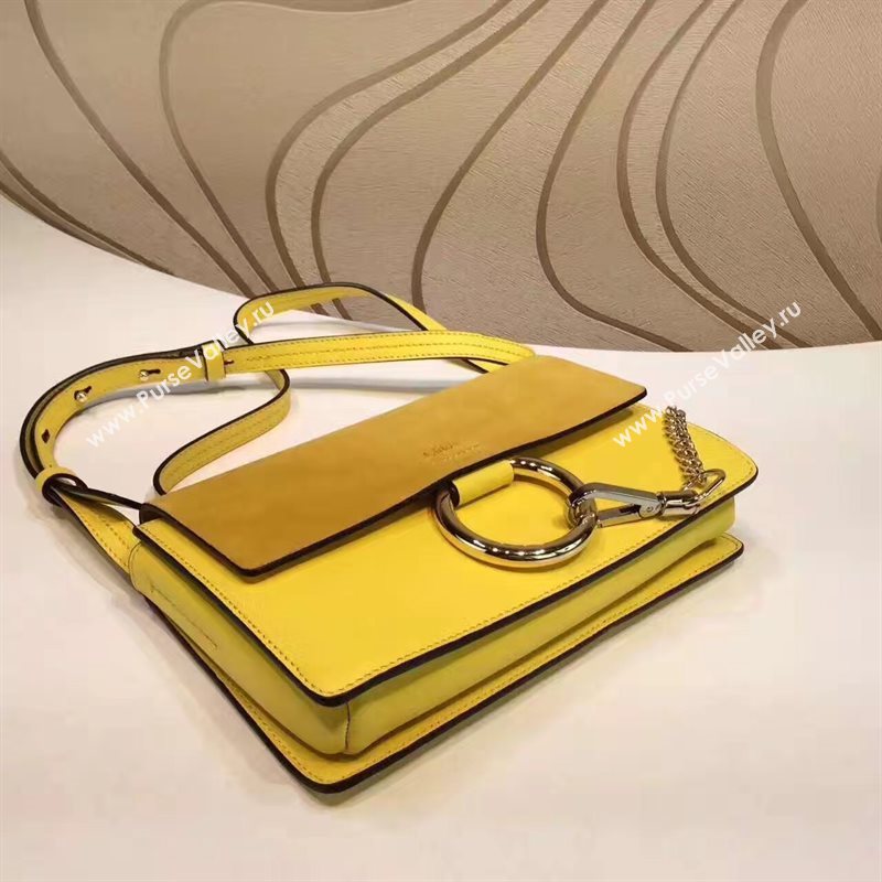 Chloe small yellow shoulder faye bag 4447