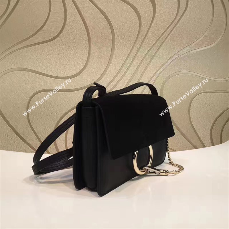 Chloe small black shoulder faye bag 4448