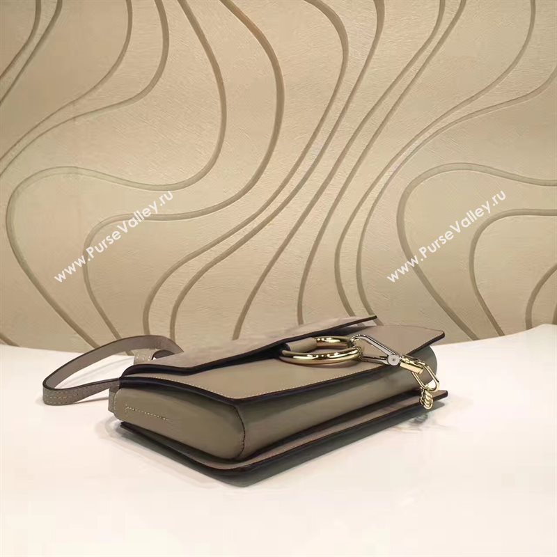 Chloe small light gray shoulder faye bag 4449