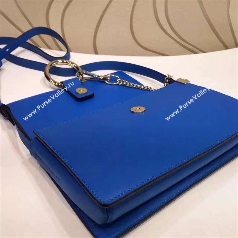 Chloe small navy blue shoulder faye bag 4450