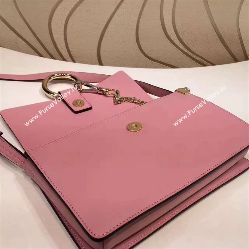 Chloe small pink wine shoulder faye bag 4451