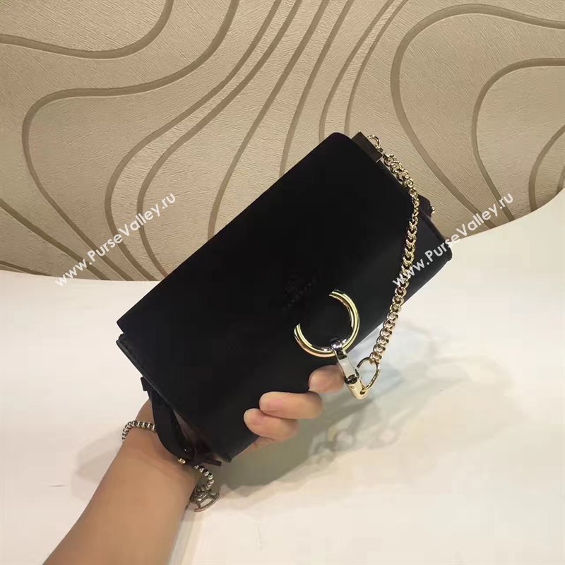 Chloe mini black shoulder faye bag 4452