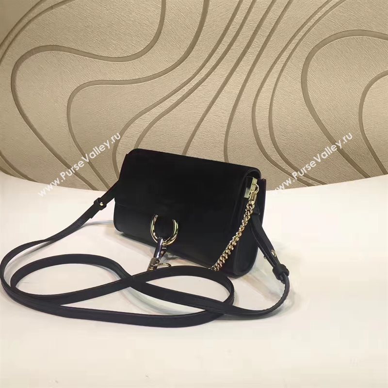 Chloe mini black shoulder faye bag 4452