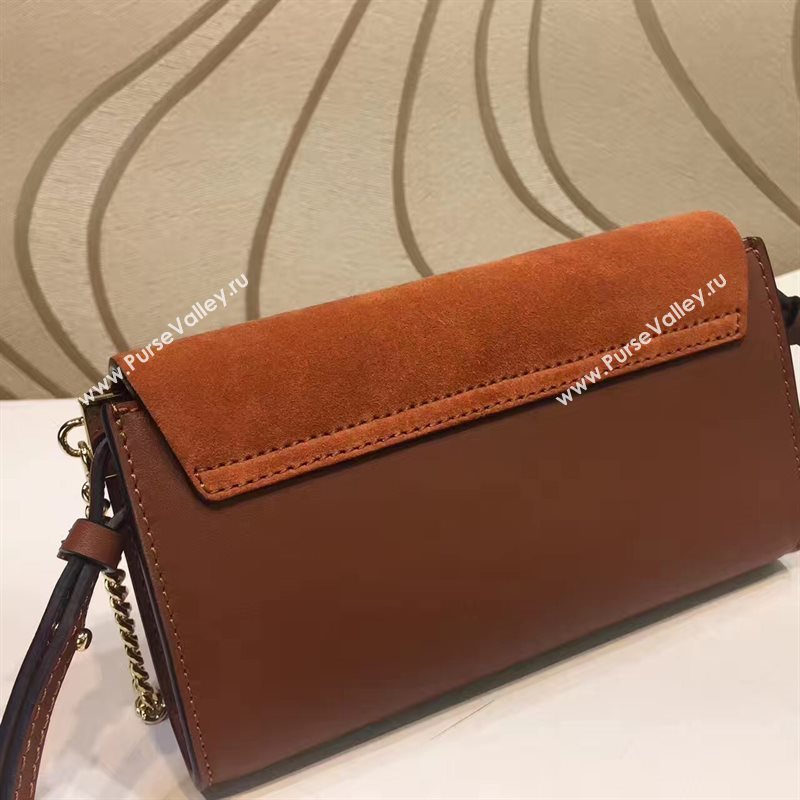 Chloe mini tan shoulder faye bag 4453
