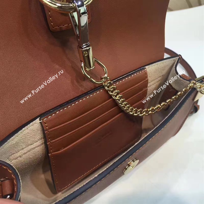 Chloe mini tan shoulder faye bag 4453