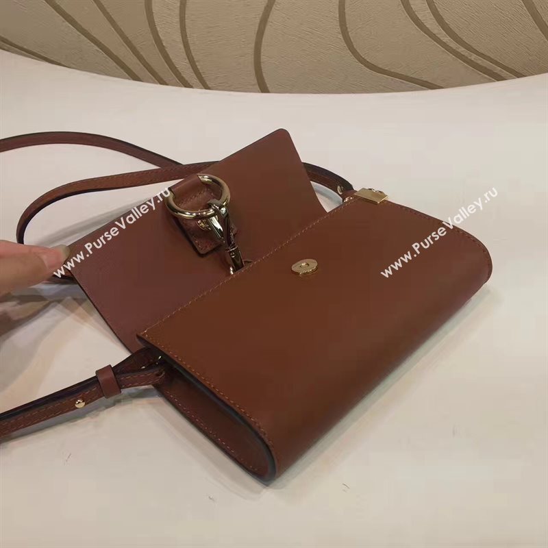 Chloe mini tan shoulder faye bag 4453