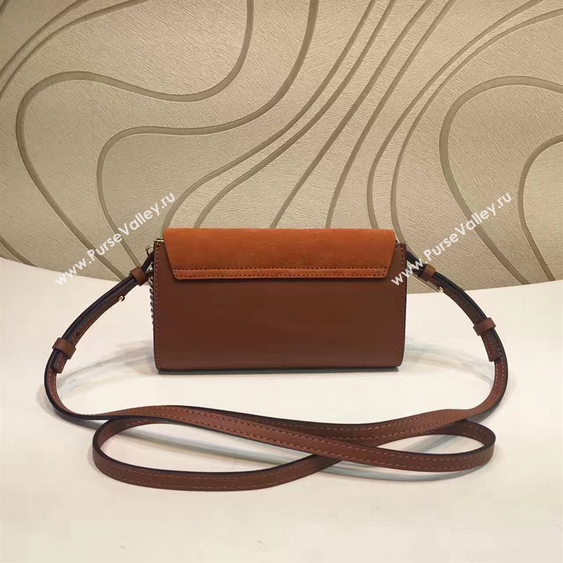 Chloe mini tan shoulder faye bag 4453