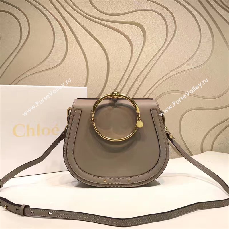 Chloe nile bracelet shoulder gray bag 4454