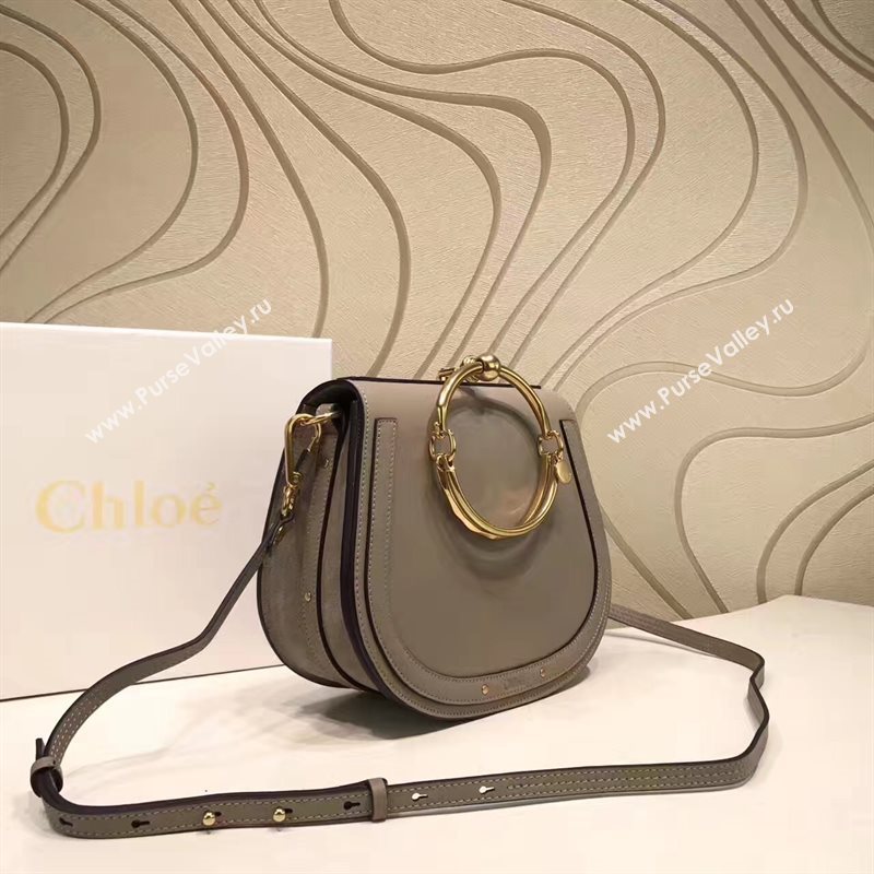 Chloe nile bracelet shoulder gray bag 4454