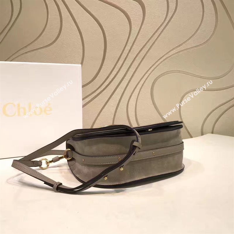 Chloe nile bracelet shoulder gray bag 4454