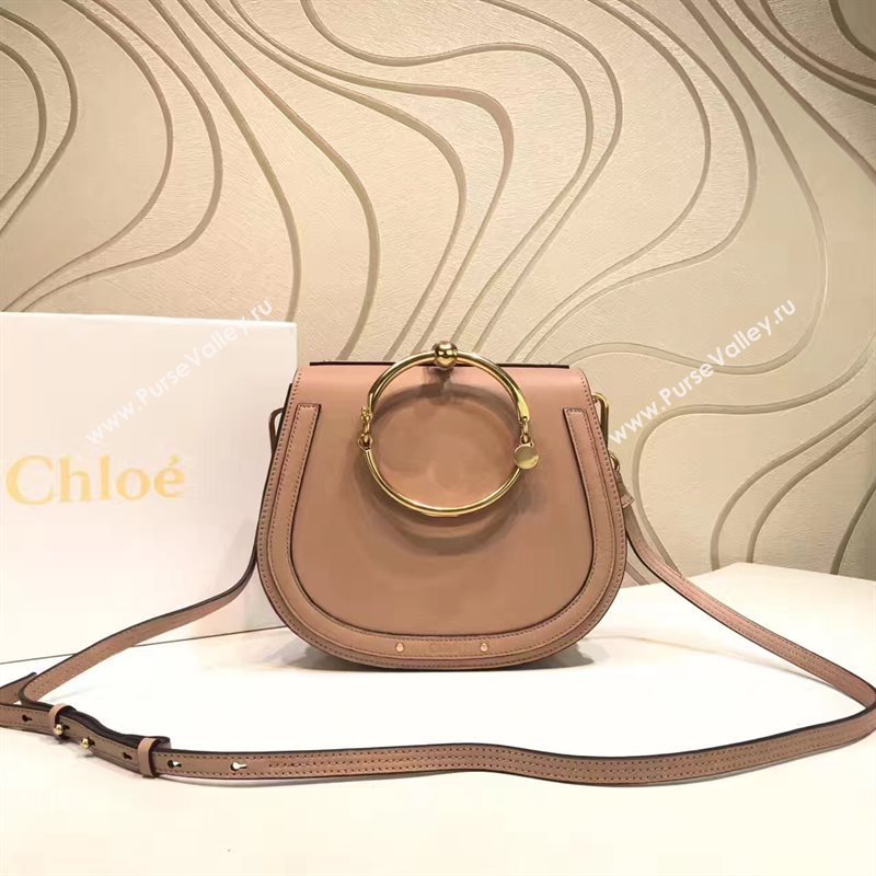 Chloe nile bracelet shoulder tan bag 4456