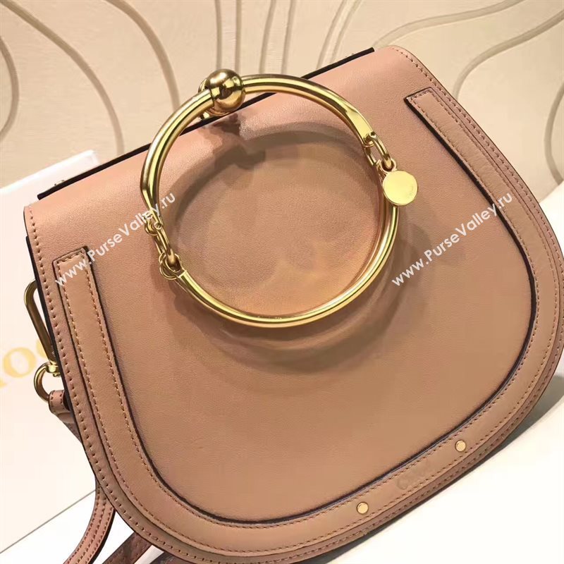 Chloe nile bracelet shoulder tan bag 4456