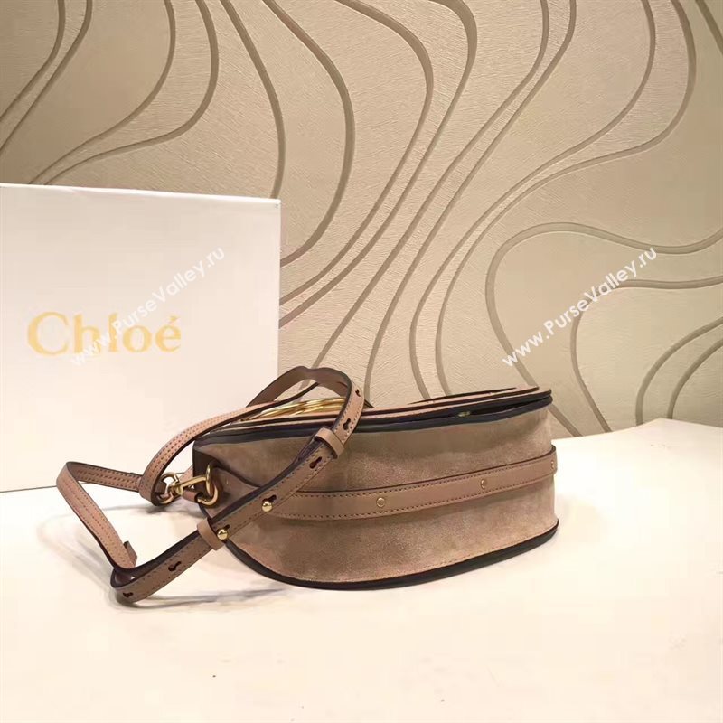 Chloe nile bracelet shoulder tan bag 4456