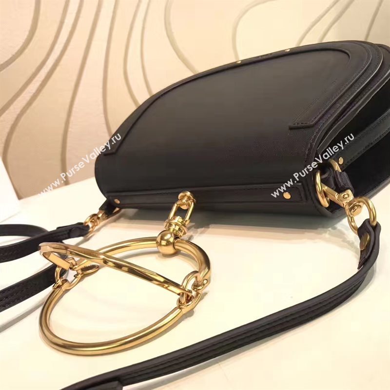 Chloe nile bracelet shoulder black bag 4457