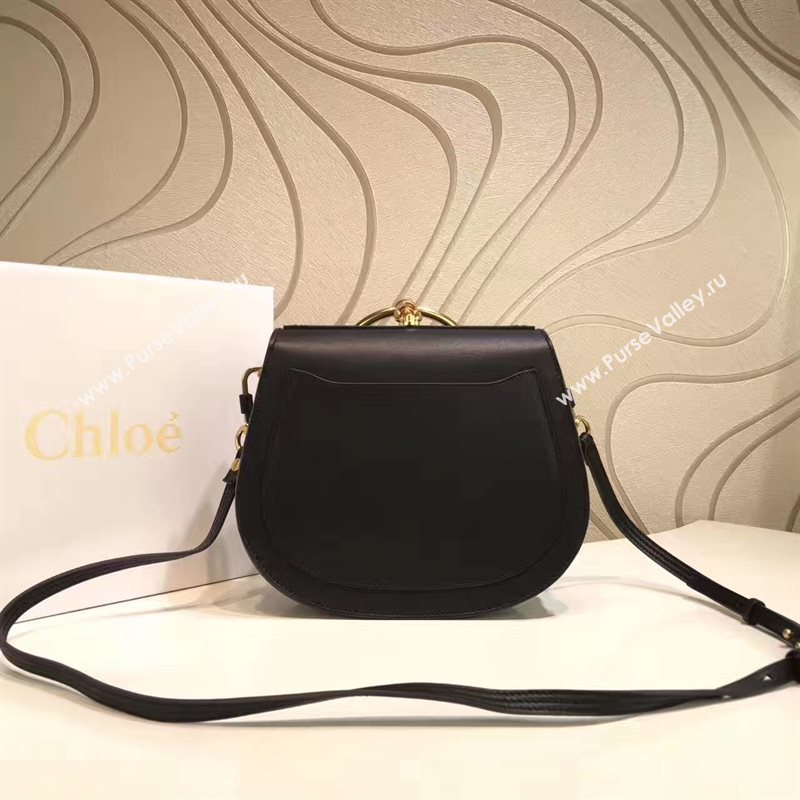 Chloe nile bracelet shoulder black bag 4457
