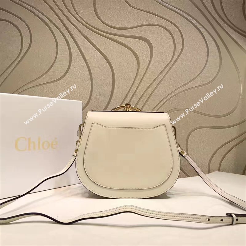 Chloe nile bracelet shoulder cream bag 4458