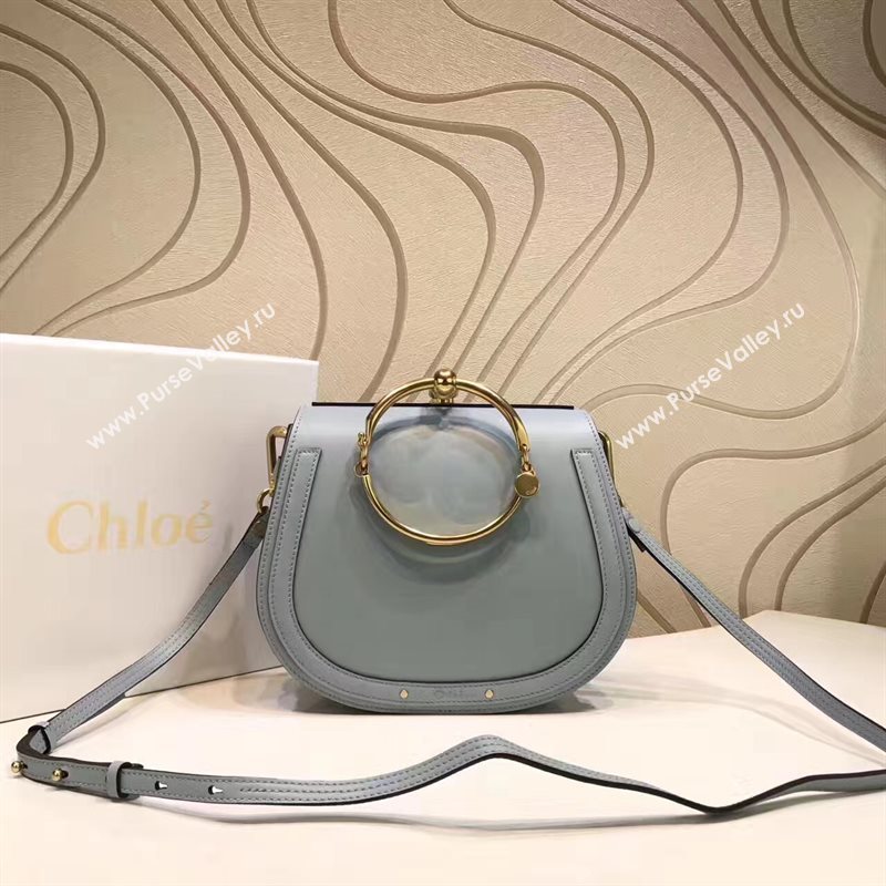 Chloe nile bracelet light shoulder blue bag 4460