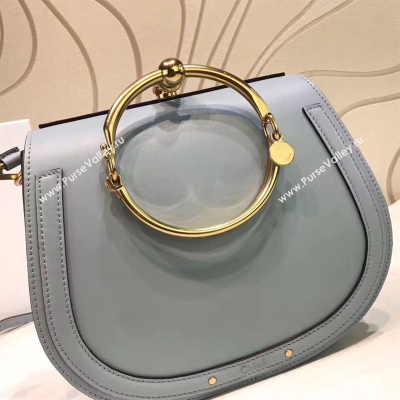 Chloe nile bracelet light shoulder blue bag 4460
