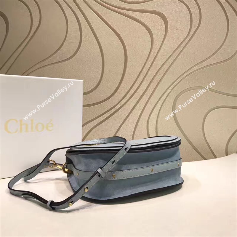 Chloe nile bracelet light shoulder blue bag 4460
