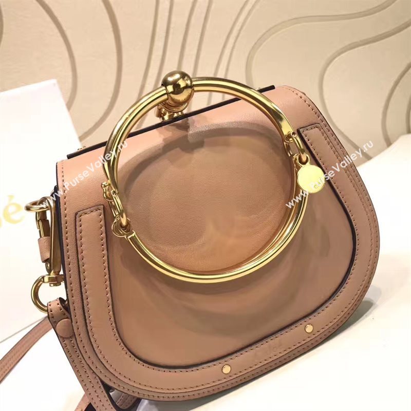 Chloe small nile bracelet shoulder tan bag 4462