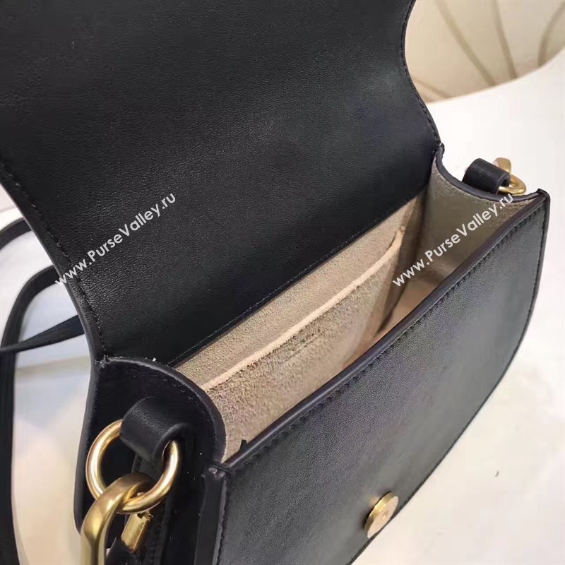Chloe small nile bracelet shoulder black bag 4463