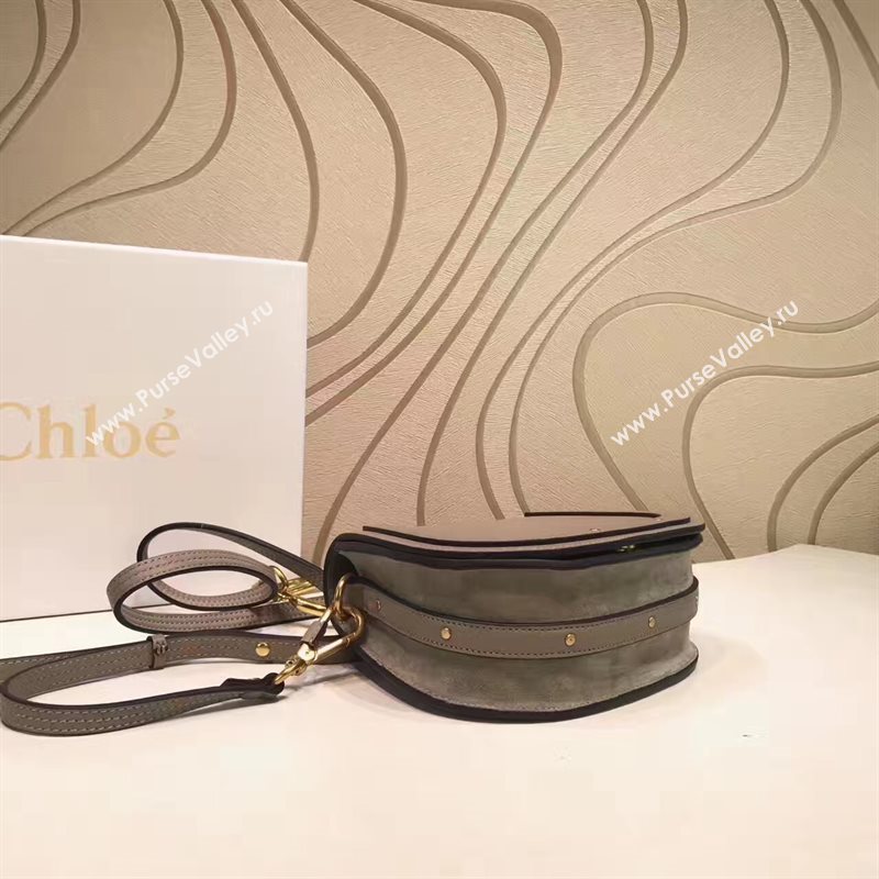 Chloe small nile bracelet shoulder gray bag 4464