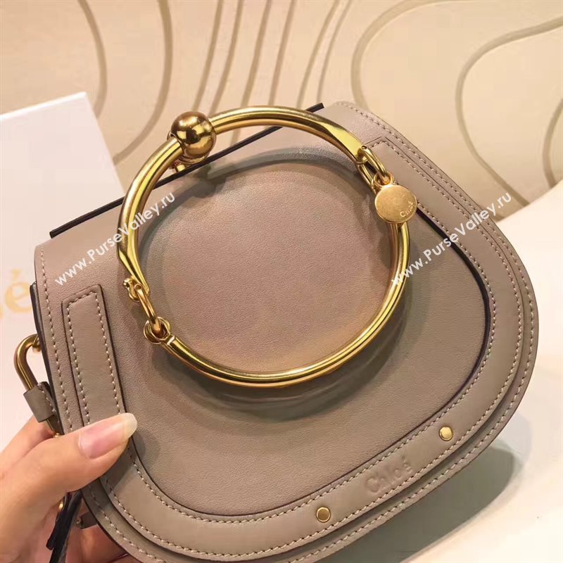 Chloe small nile bracelet shoulder gray bag 4464