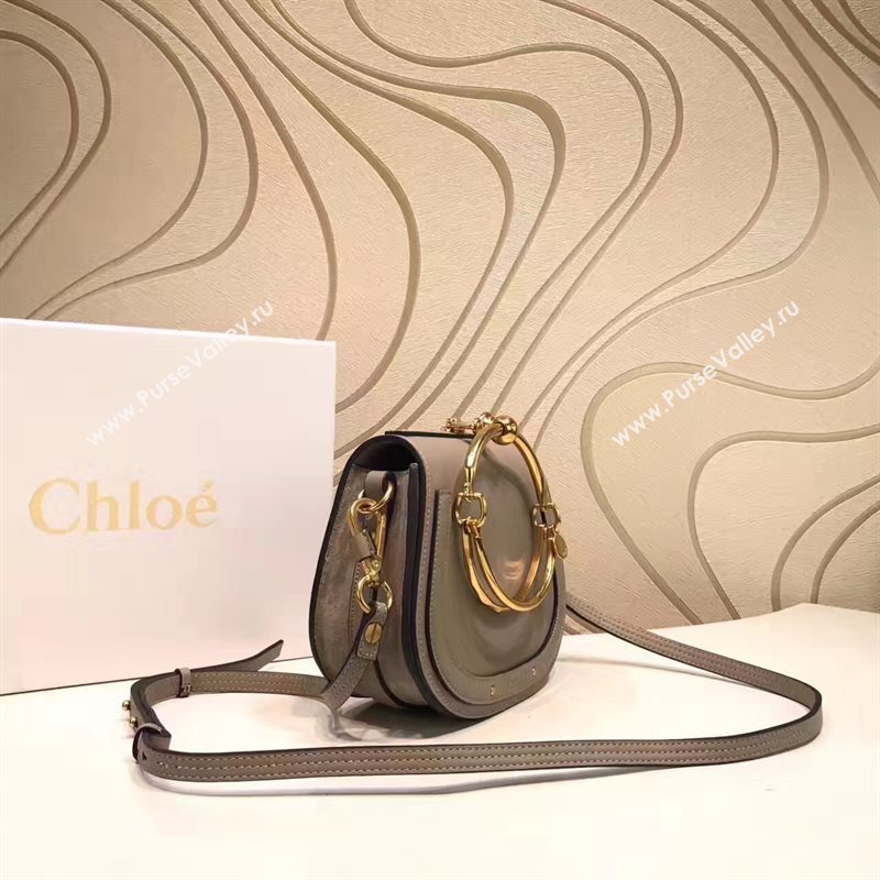 Chloe small nile bracelet shoulder gray bag 4464