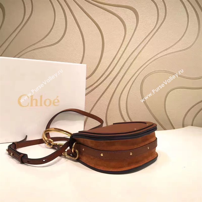 Chloe small nile bracelet coffee shoulder bag 4465